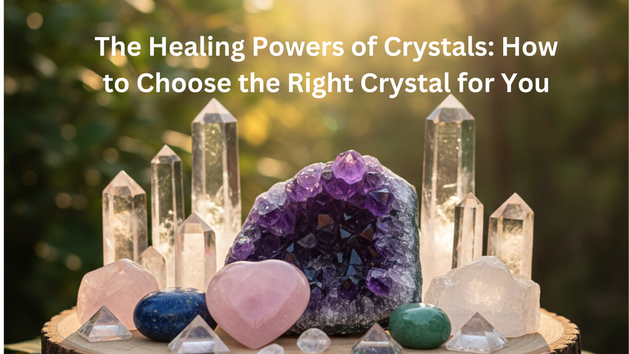 The Healing Powers of Crystals: How to Choose the Right Crystal for You