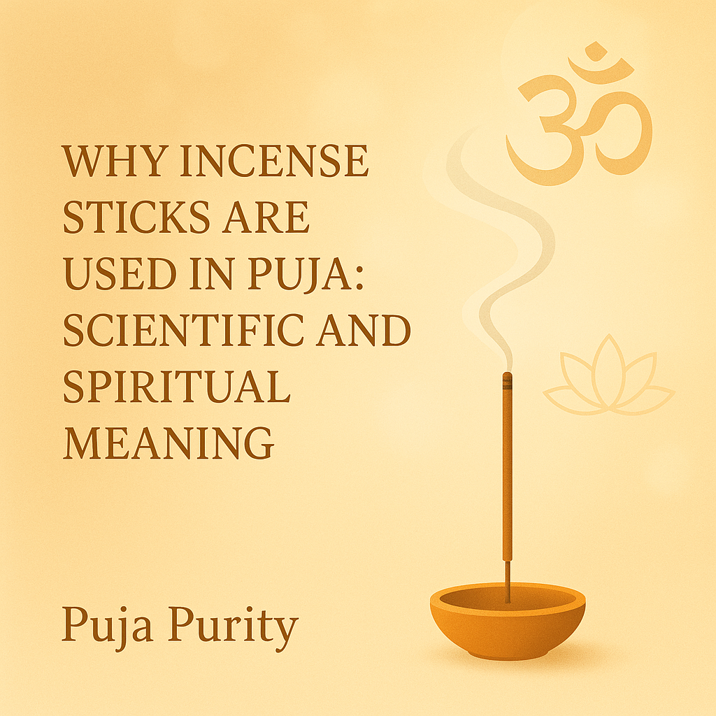 Why Incense Sticks Are Used in Puja Scientific and Spiritual Meaning