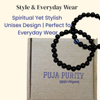 Evil Eye & Black Obsidian Protection Bracelet Combo – Attract Positivity, Block Negativity & Enhance Luck
