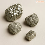 Natural Raw Pyrite Stone for Wealth Attraction, Prosperity & Positive Energy Boost