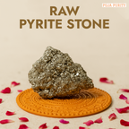 Natural Raw Pyrite Stone for Wealth Attraction, Prosperity & Positive Energy Boost