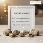 Natural Pyrite Anklet for Women for Wealth, Good Luck, Prosperity & Positive Energy