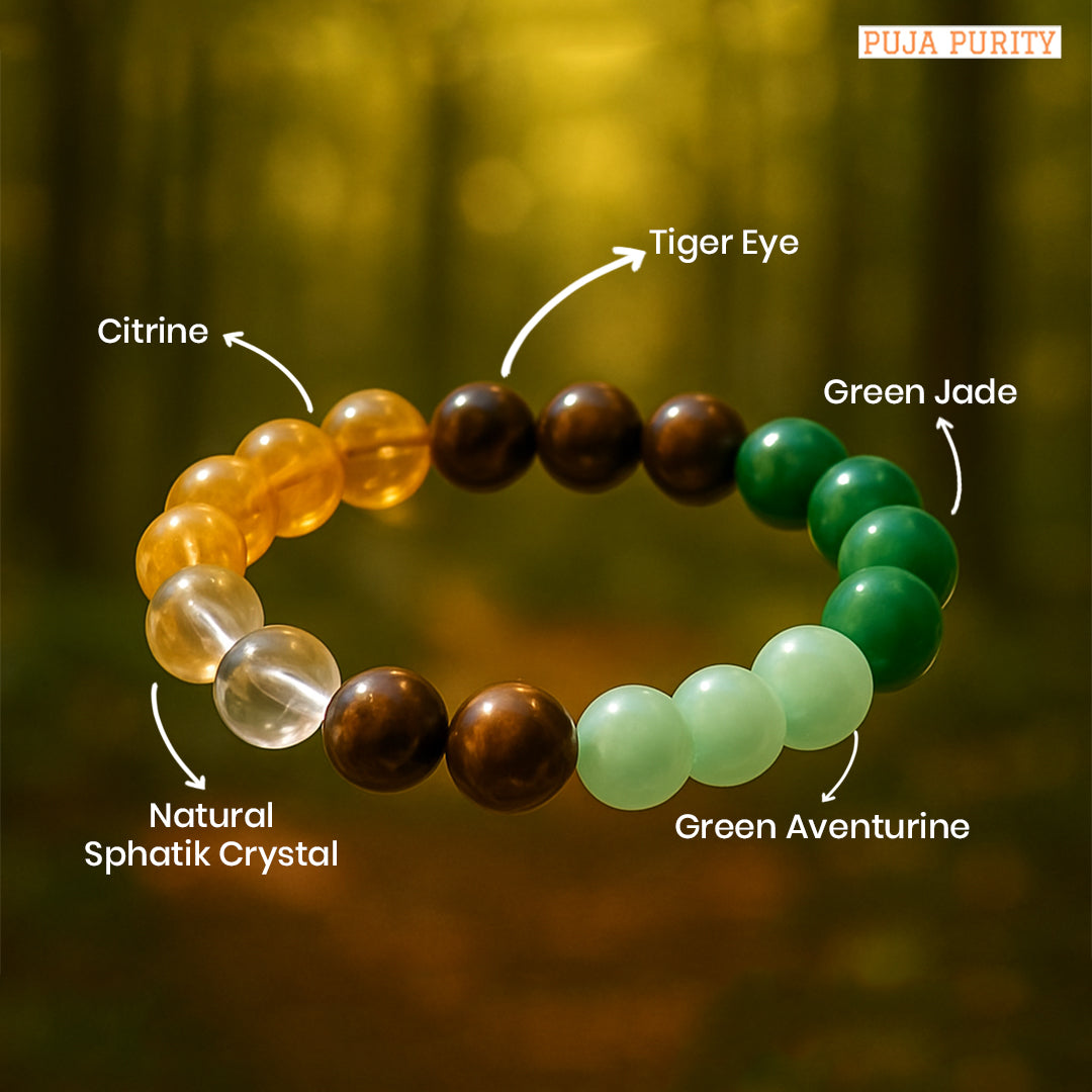 Money Magnet Bracelet for Wealth Attraction, Prosperity & Positive Financial Energy