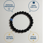Evil Eye Protection Bracelet for Negative Energy, Luck & Spiritual Safety
