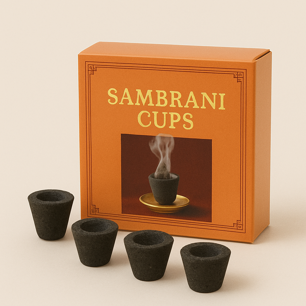 Natural Sambrani Dhoop Cups